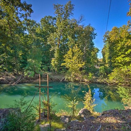 The Treehouse Cabin Creekside Home With Hot Tub! Summerville Exteriér fotografie