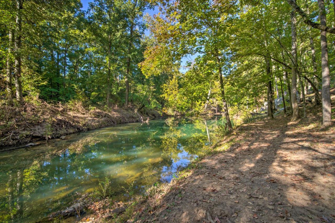 The Treehouse Cabin Creekside Home With Hot Tub! Summerville Exteriér fotografie