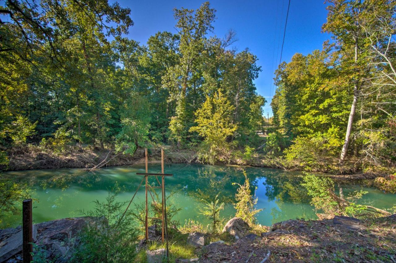 The Treehouse Cabin Creekside Home With Hot Tub! Summerville Exteriér fotografie