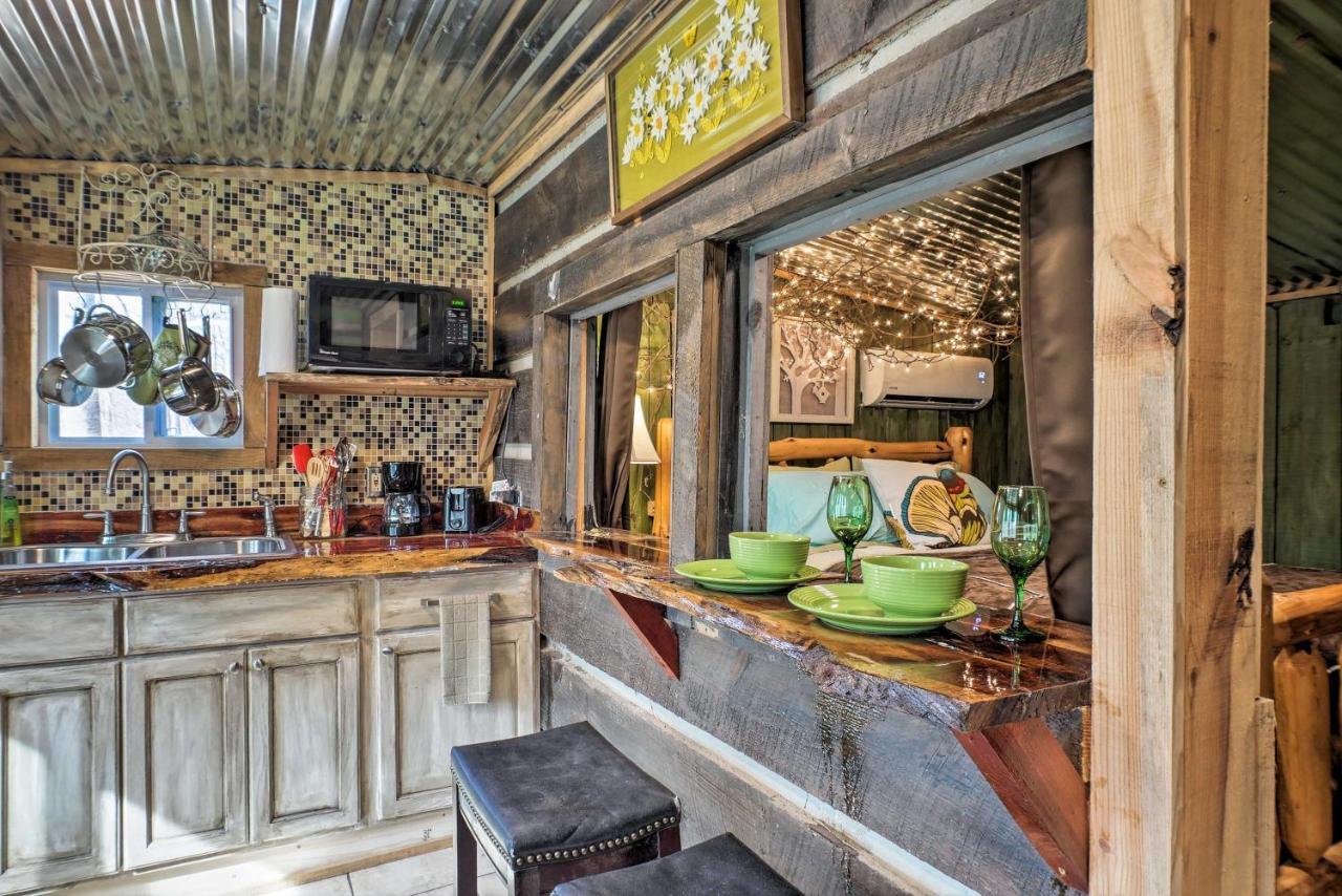 The Treehouse Cabin Creekside Home With Hot Tub! Summerville Exteriér fotografie