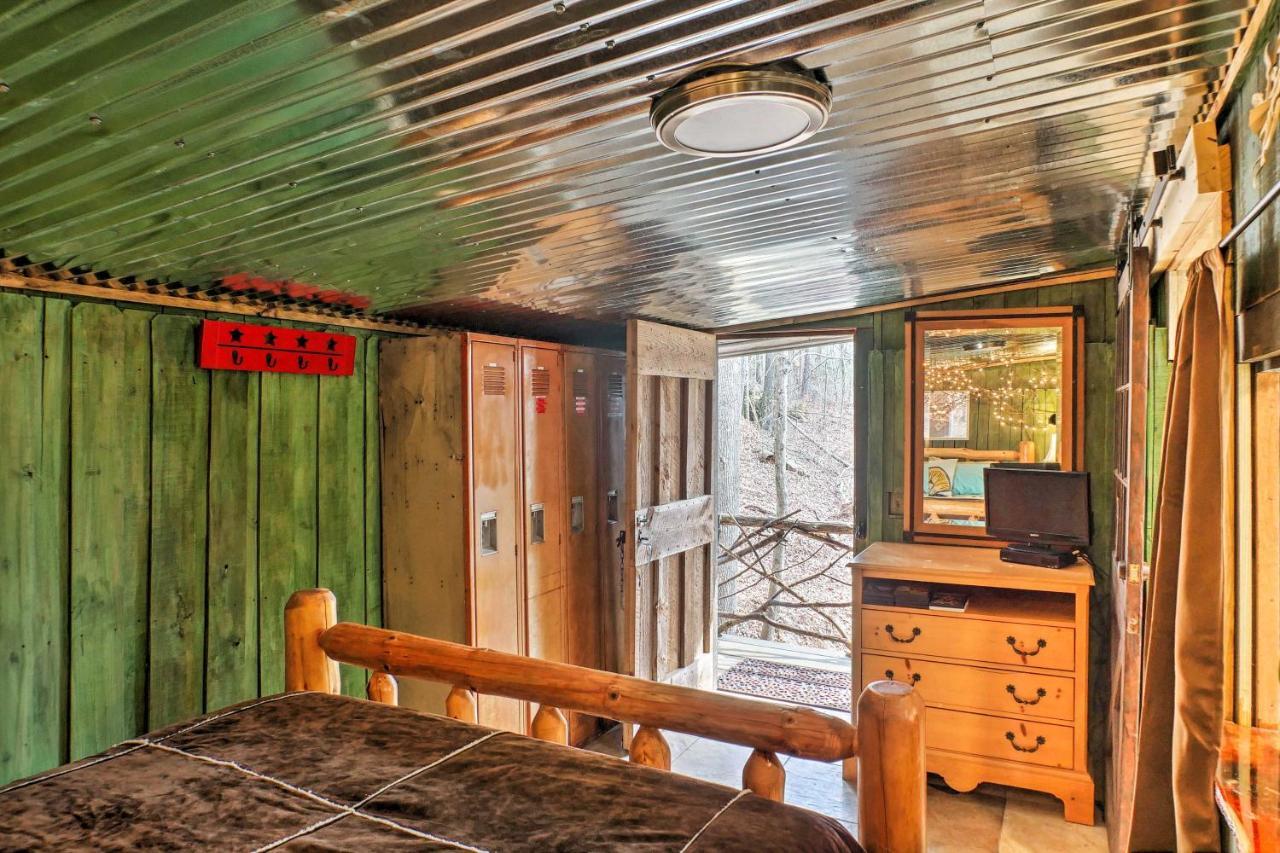 The Treehouse Cabin Creekside Home With Hot Tub! Summerville Exteriér fotografie